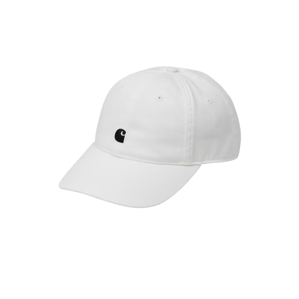 CARHARTT WIP - MADISON LOGO CAP WHITE/BLACK