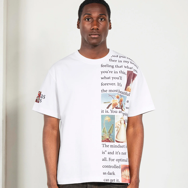 PLEASURES - CONNECTION HEAVYWEIGHT SHIRT WHITE