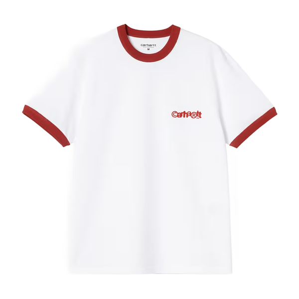 CARHARTT WIP - S/S RINGER T-SHIRT RED
