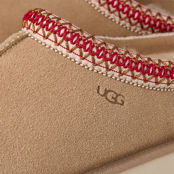 UGG - W TASMAN II SAND/DARK CHERRY