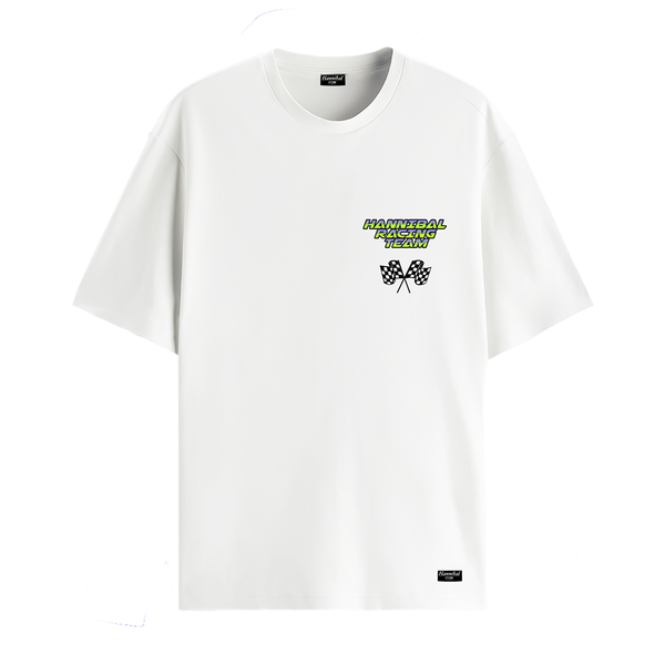 HANNIBAL STORE - NASCAR T-SHIRT WHITE