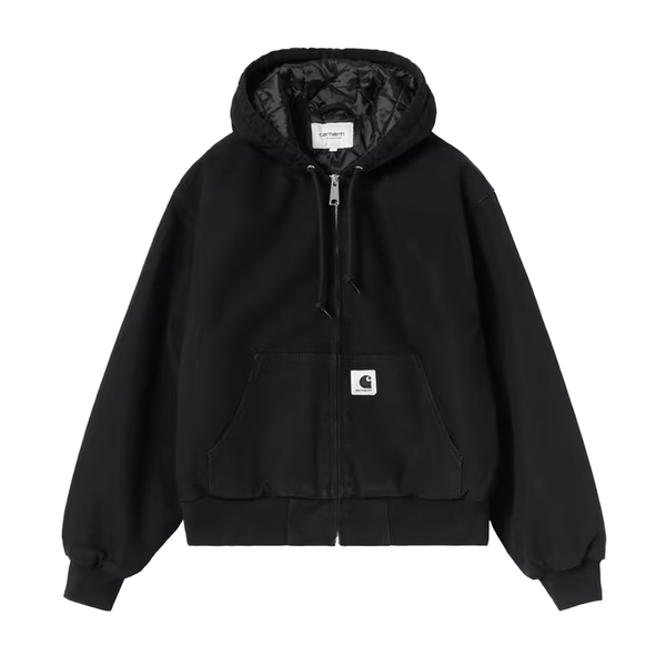 CARHARTT WIP - W' OG ACTIVE JACKET BLACK RINSED