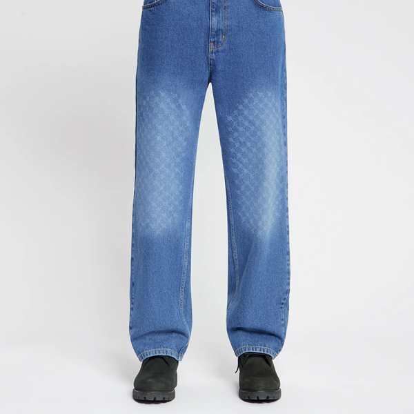 DAILY PAPER - MID BLUE FADED AMBRA JEANS