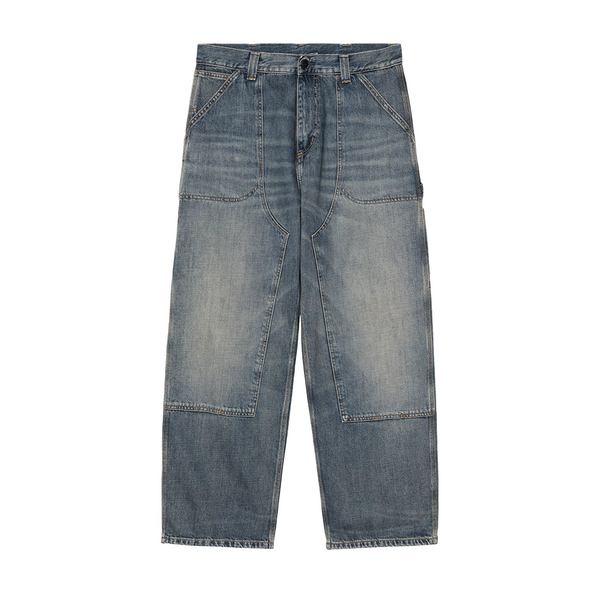 CARHARTT WIP - OAKLAND PANT BLUE WORN USED WASH