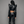 NAMILIA - PIERCED CROP JACKET BLACK