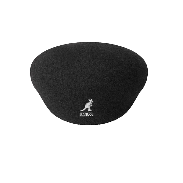 KANGOL - 504 WOOL KANGOL CAP BLACK