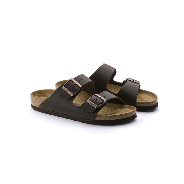 BIRKENSTOCK - ARIZONA HABANA OILED LEATHER