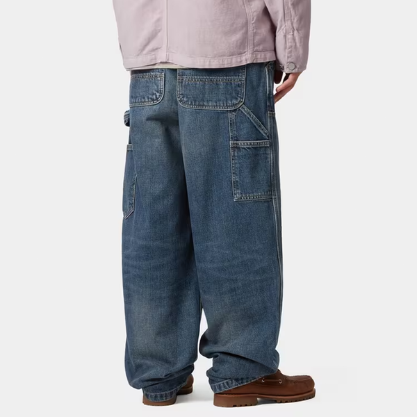 CARHARTT WIP - OG DOUBLE KNEE PANT BLUE DARK USED