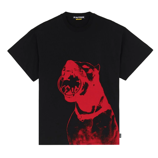 IUTER X CLUB DOGO - DOGO BREED TEE BLACK