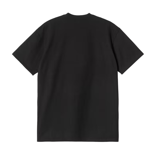 CARHARTT WIP - S/S POCKET HEART T-SHIRT BLACK/RED