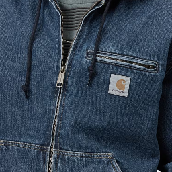 CARHARTT WIP - CLEVELAND JACKET BLUE/S.W.