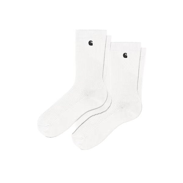 CARHARTT WIP -  MADISON SOCKS WHITE/BLACK