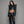 NAMILIA - PIERCED CROP JACKET BLACK