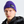 THE NORTH FACE -  TNF LOGO BOX CUFFED BEANIE PEAK PURPLE
