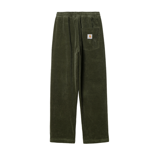 CARHARTT WIP - FLOYDE PANT CORDUROY OFFICE GREEN RINSED