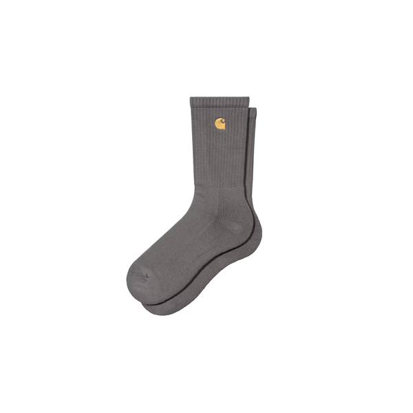 CARHARTT WIP - CHASE SOCKS PORPHYRY/GOLD