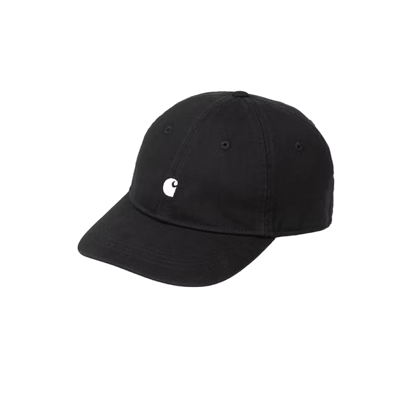 CARHARTT WIP - MADISON LOGO CAP BLACK/WHITE