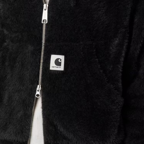 CARHARTT WIP - W' MAINE ACTIVE SWEATER JACKET BLACK