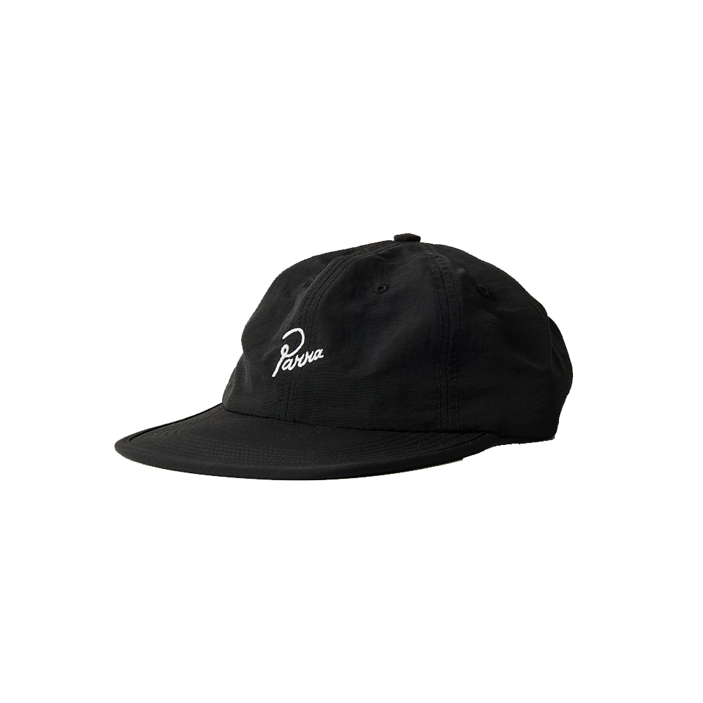 PARRA -  SIGNATURE 6 PANEL HAT BLACK