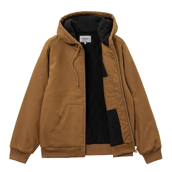 CARHARTT WIP - ACTIVE JACKET HAMILTOWN BROWN