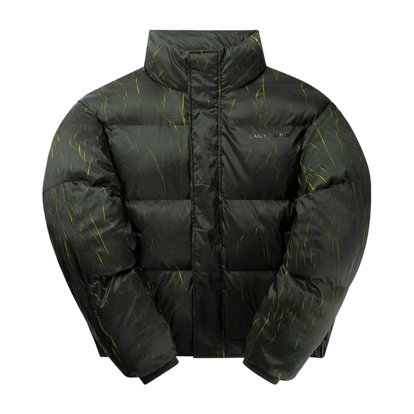 DAILY PAPER -  RENAKO PUFFER JACKET GREEN