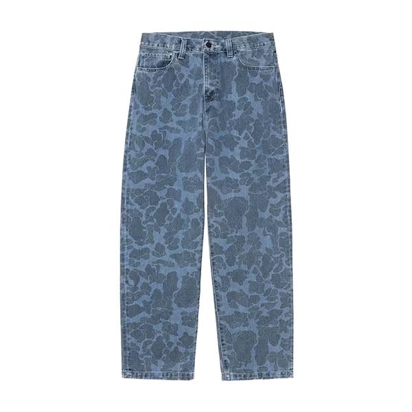 CARHARTT WIP - DUCK LANDON PANT CAMO DUCK/BLUE BLEACHED