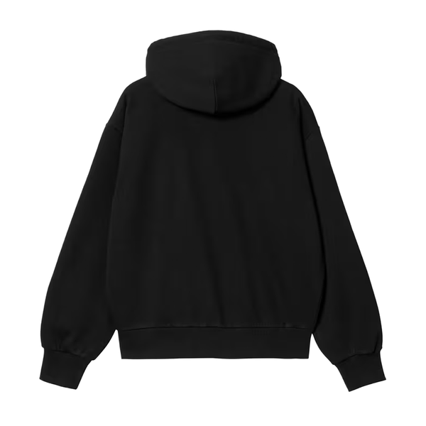 CARHARTT WIP - W' HOODED CASEY JACKET BLACK/SILVER