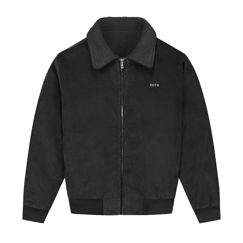 ARTE - SHERPA JACKET BLACK