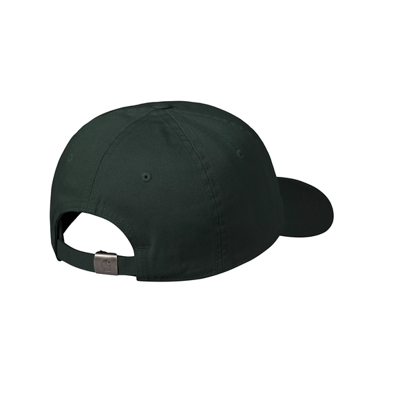 CARHARTT WIP - MADISON LOGO CAP DARK SCARAB/WHITE