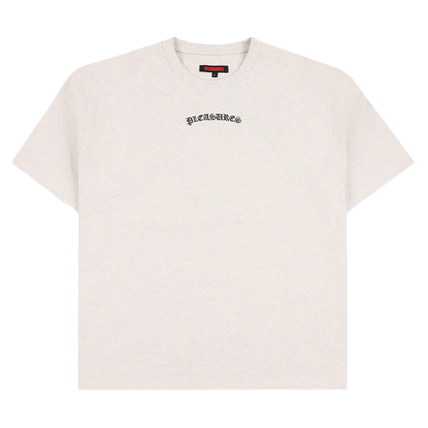 PLEASURES - NEURAL APPLIQUE SHIRT OATMEAL