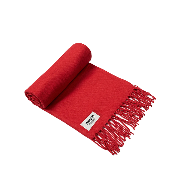 WEMOTO - ALSTON OVERSIZED SCARF RED