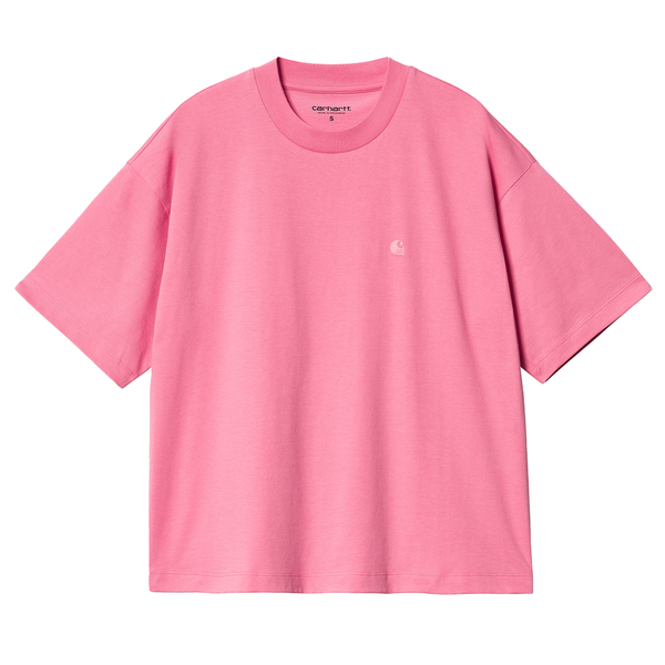 CARHARTT WIP - W' CHESTER T-SHIRT CHARM PINK