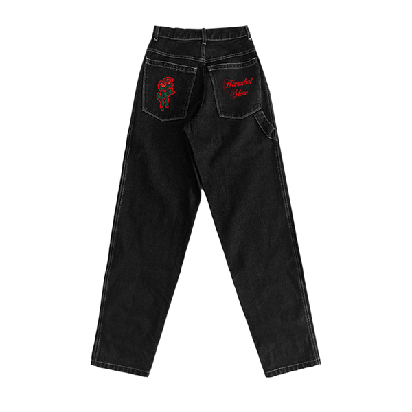 HANNIBAL STORE - DENIM RINSED FRONT XIX RED