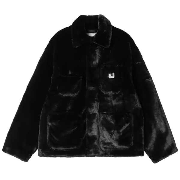 CARHARTT WIP - W' ONLEY MICHIGAN COAT BLACK