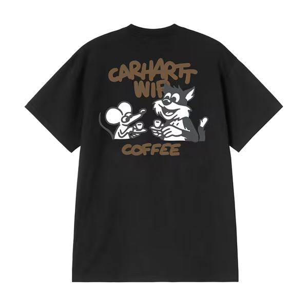 CARHARTT WIP - COFFEE BREAK T-SHIRT BLACK