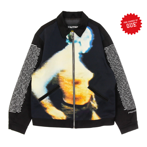 IUTER X FRIGIDAIRE - JACKET BLACK PRE OWNED BY GUE