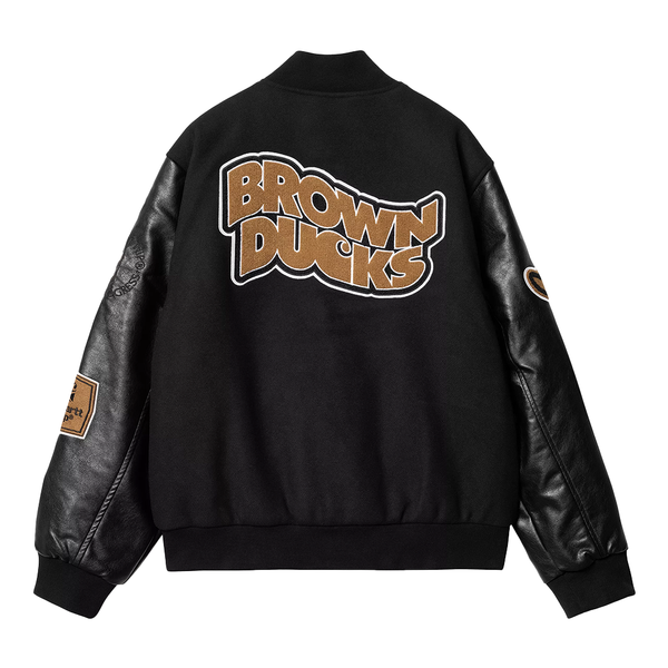 CARHARTT WIP - BROWN DUCKS BOMBER BLACK