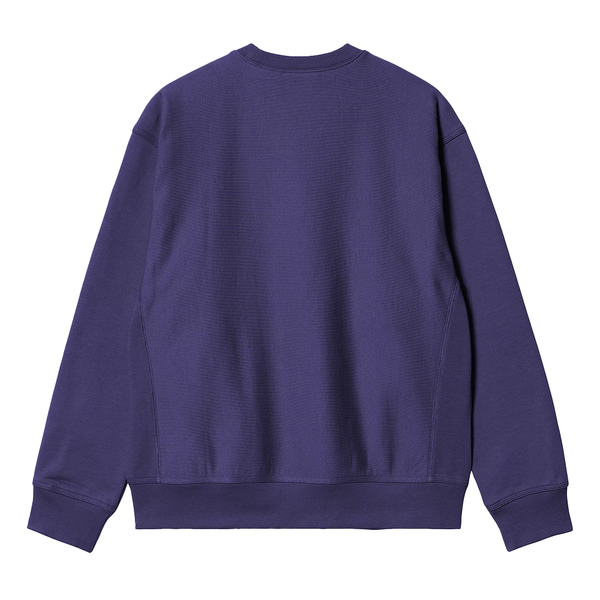 CARHARTT WIP - AMERICAN SCRIPT SWEATSHIRT AURA