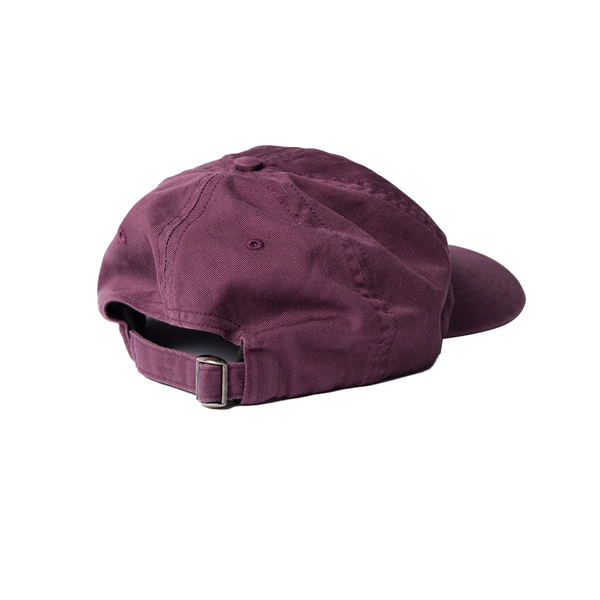 PARRA - SCRIPT LOGO 6 PANEL HAT DARK VIOLET