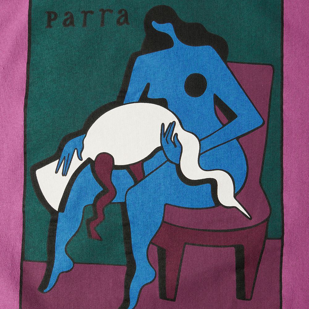 PARRA -  MY DEAR SWAN T-SHIRT PINK