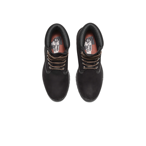 TIMBERLAND - W' PREMIUM 6 IN WATERPROOF BOOT BLACK NUBUCK