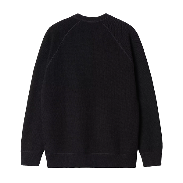 CARHARTT WIP - CHASE SWEATER BLACK/GOLD