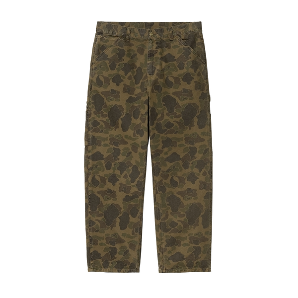 CARHARTT WIP - DUCK SINGLE KNEE PANT CAMO DUCK GREEN