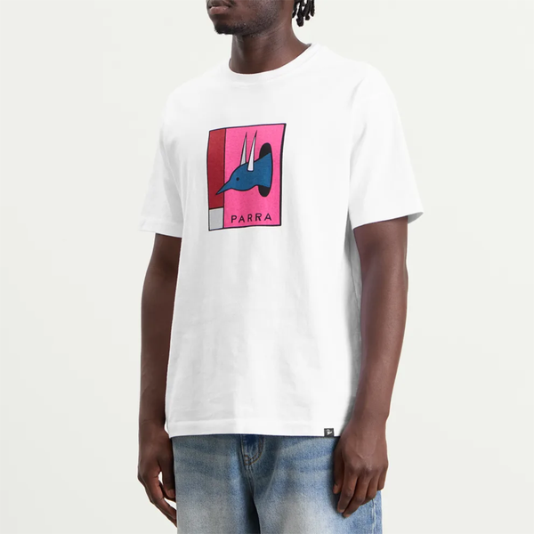 PARRA - THE HUNTED T-SHIRT WHITE