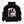 PARRA - NON GRAND CAFE HOODED SWEAT BLACK