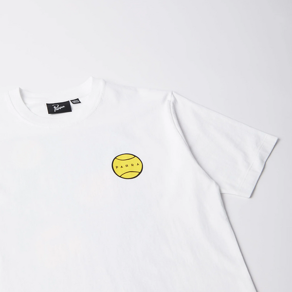 PARRA -  BALL CATCHER T-SHIRT WHITE