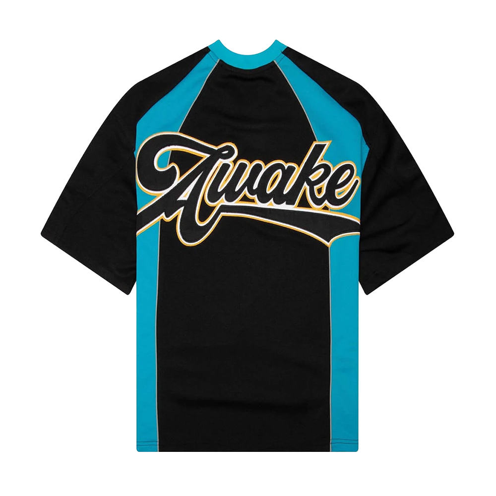 AWAKE - SCRIPT FOOTBALL JERSEY BLACK