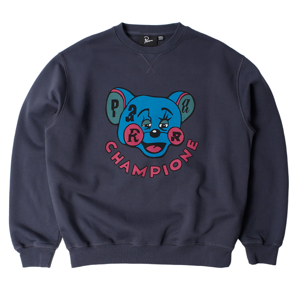 PARRA - TIRED CHAMPIONE CREWNECK SWEATSHIRT