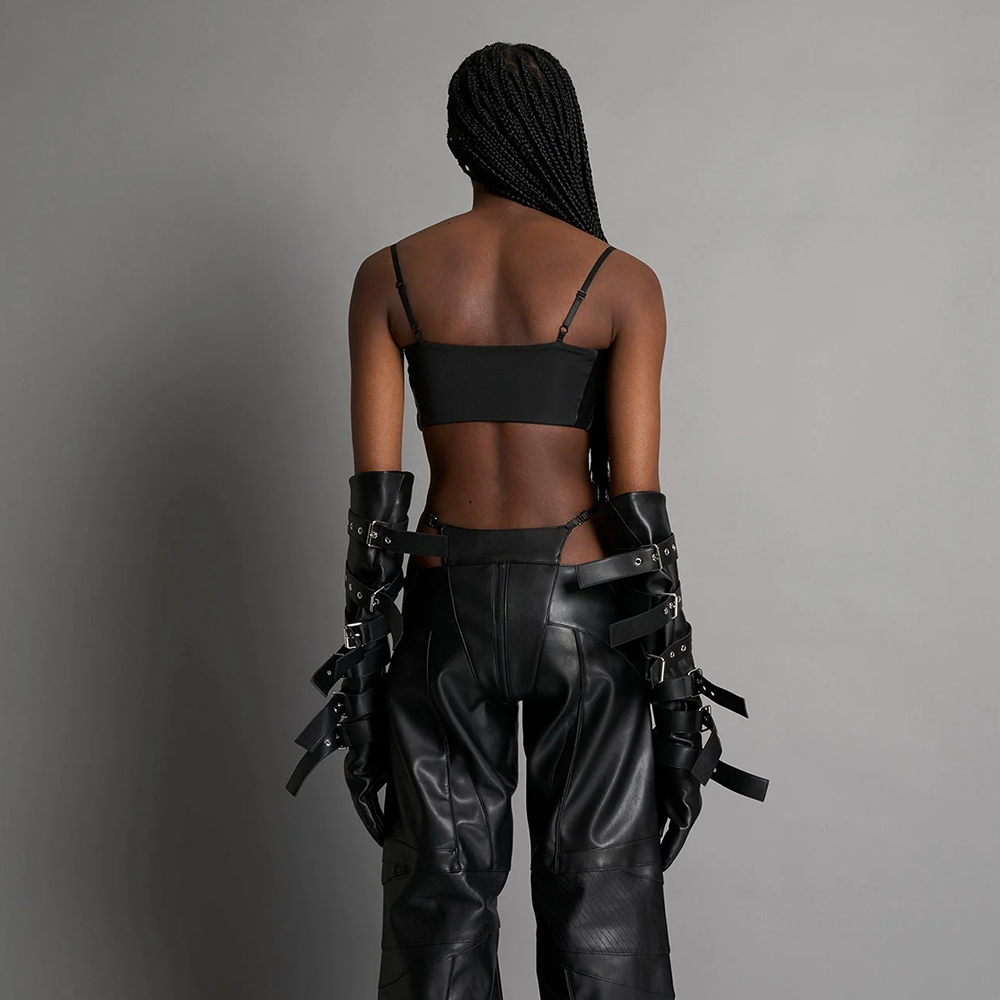 NAMILIA - BELT TOP BLACK