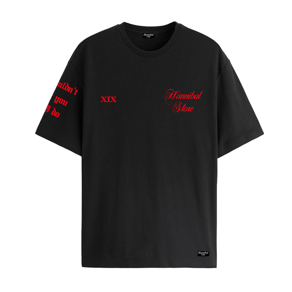 HANNIBAL STORE - XIX T-SHIRT BLACK